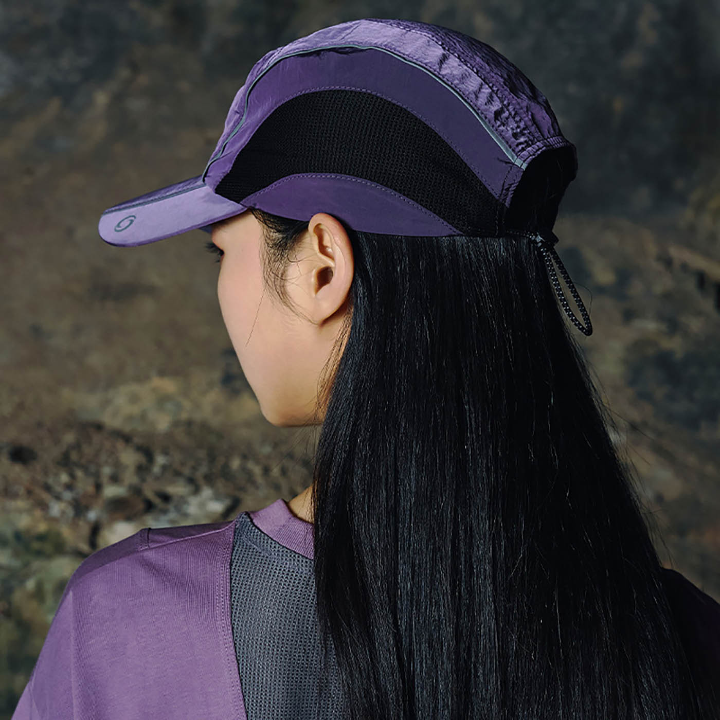 ENSHADOWER Reflective Stripe Mesh Cap