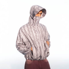 TRECLUB Snakeskin UV Protection Hooded Jacket