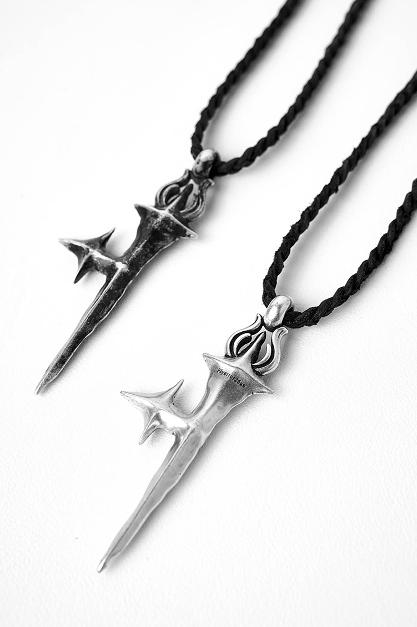 FLYERRER Cross-Star Braided Cord Necklace
