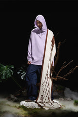 RELABEL Butterfly Zip-Up Mask Wool-Blended Hoodie