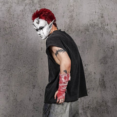UNDERWATER The Hellbound Wing Distressed Vest