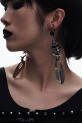 ILLUSORY Mechanical Punk Metal Earings / Ear Clips