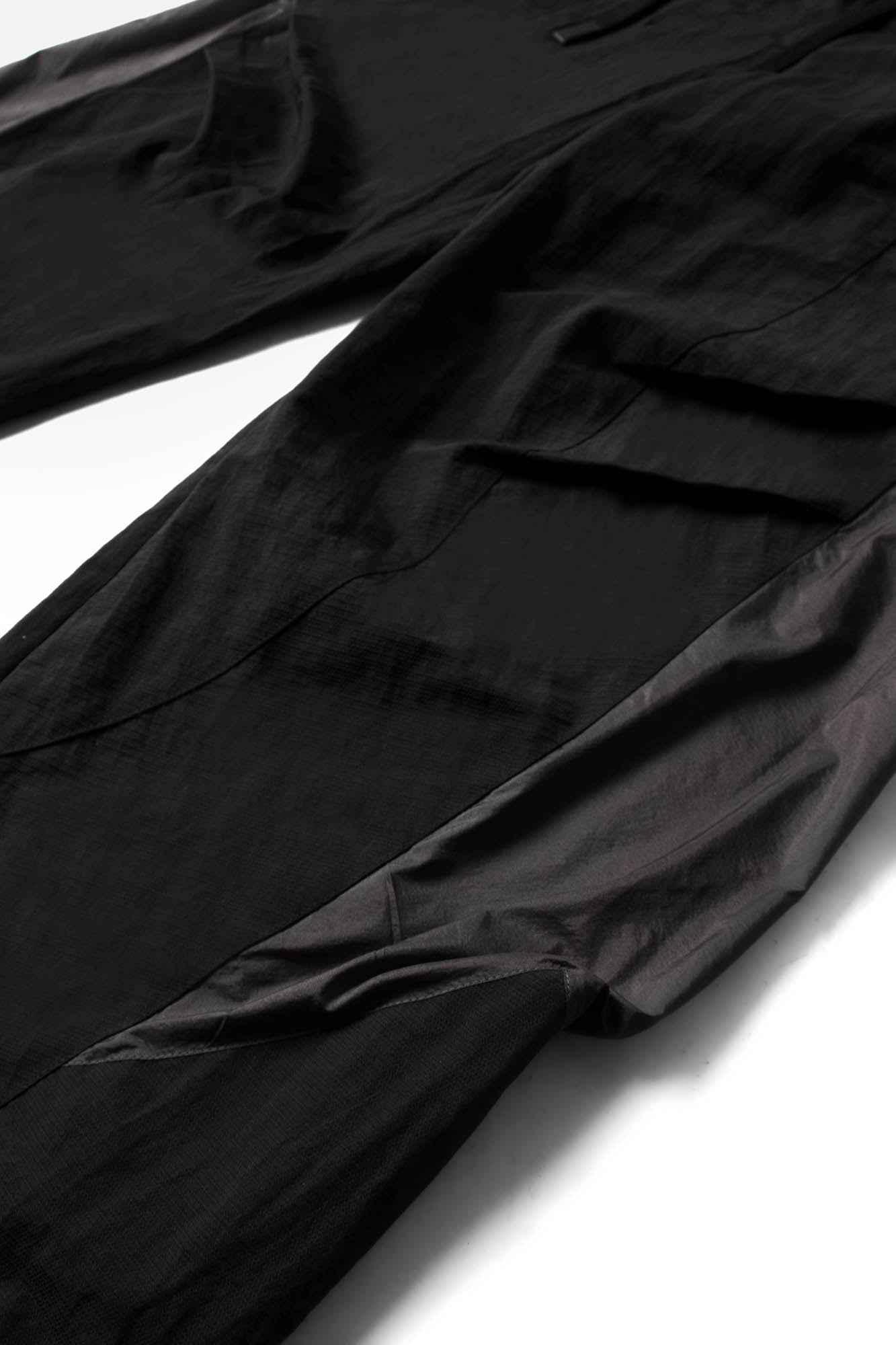 RELABEL Deconstructed Paneled Drawstring Parachute Pants