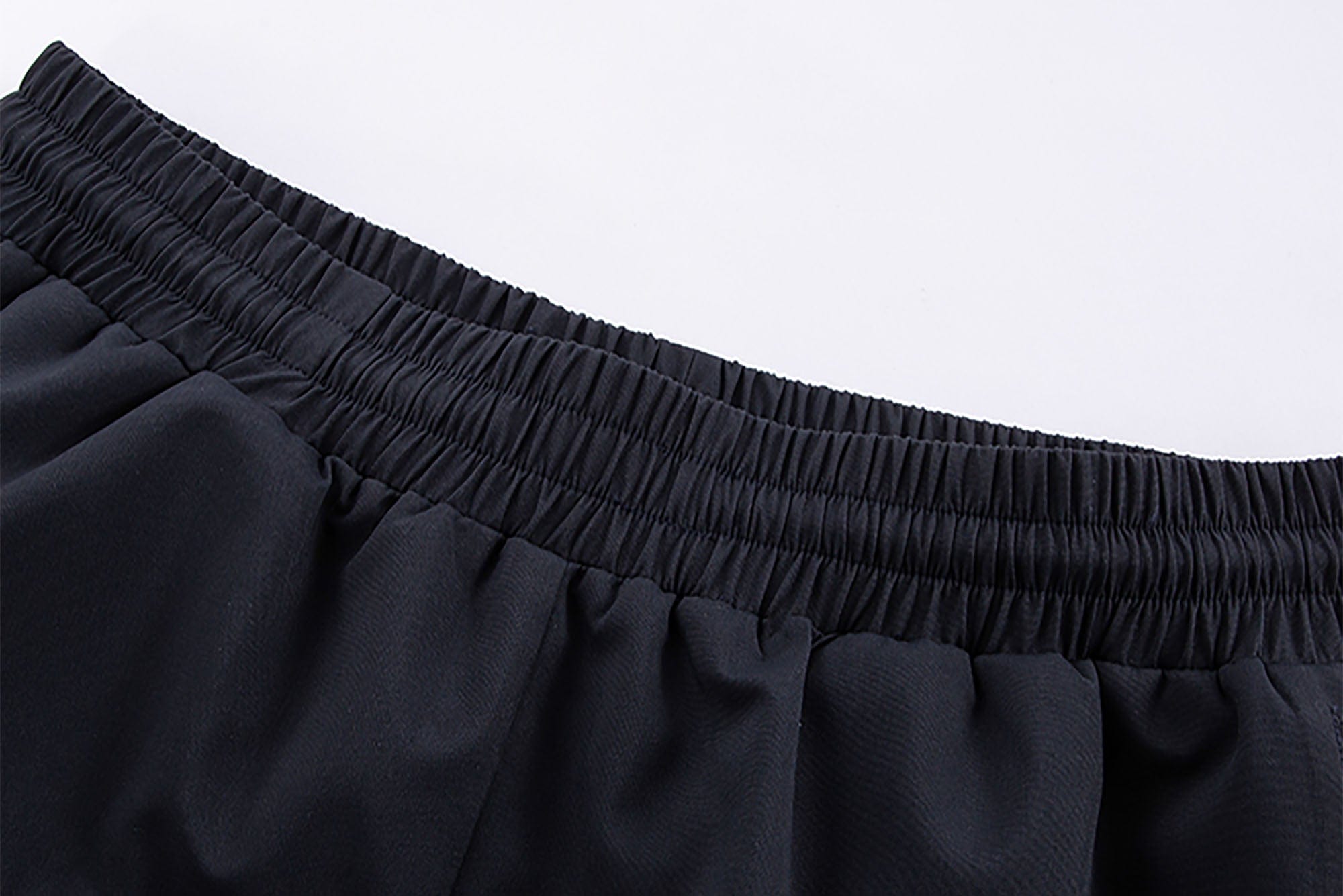 F2CE Curved Panel Embroidered Badge Shorts