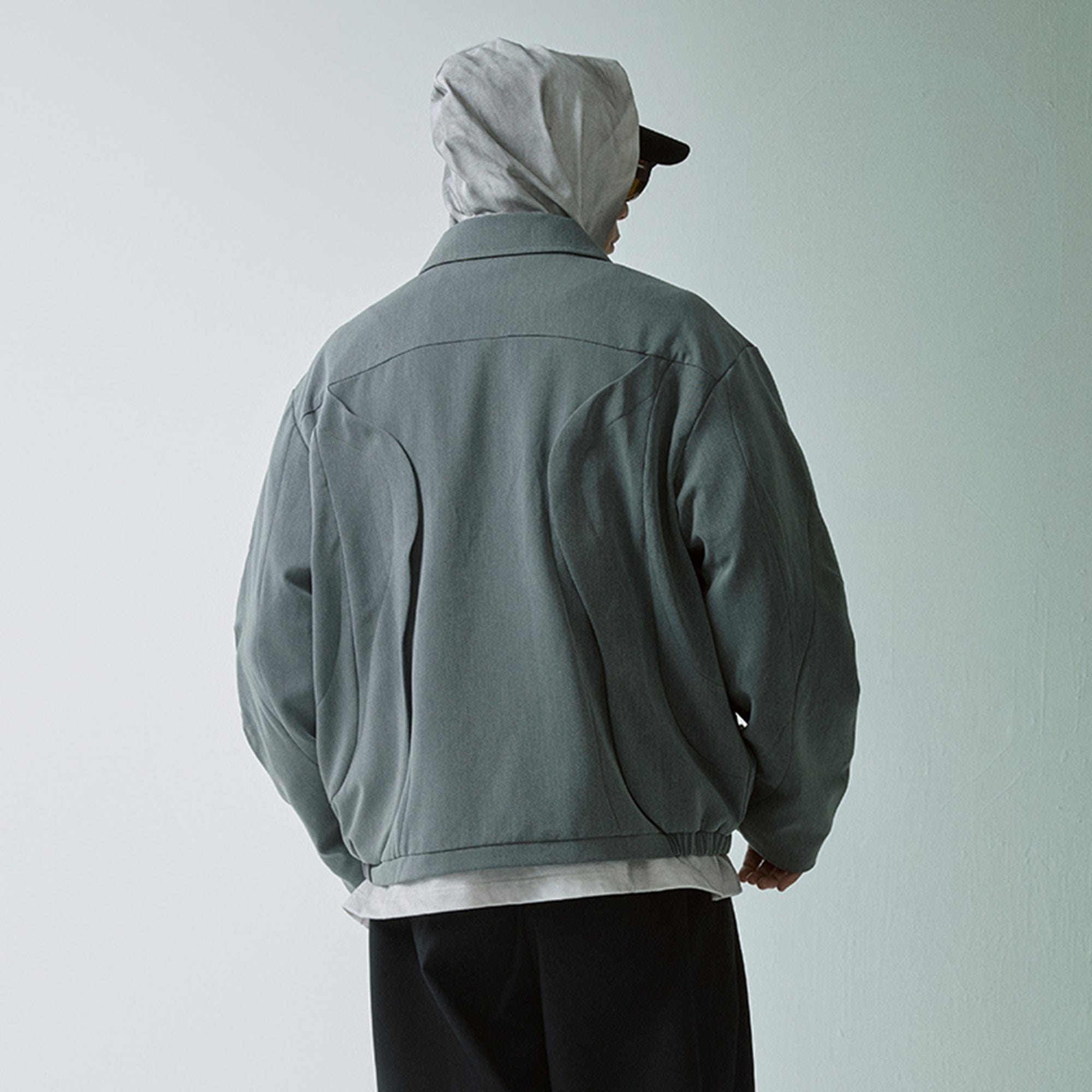 F2CE Deconstructed Layered Zip-Up Jacket