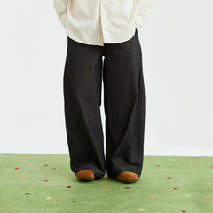 ONADAILYBASIS Essential Curved Paneled Raw Jeans