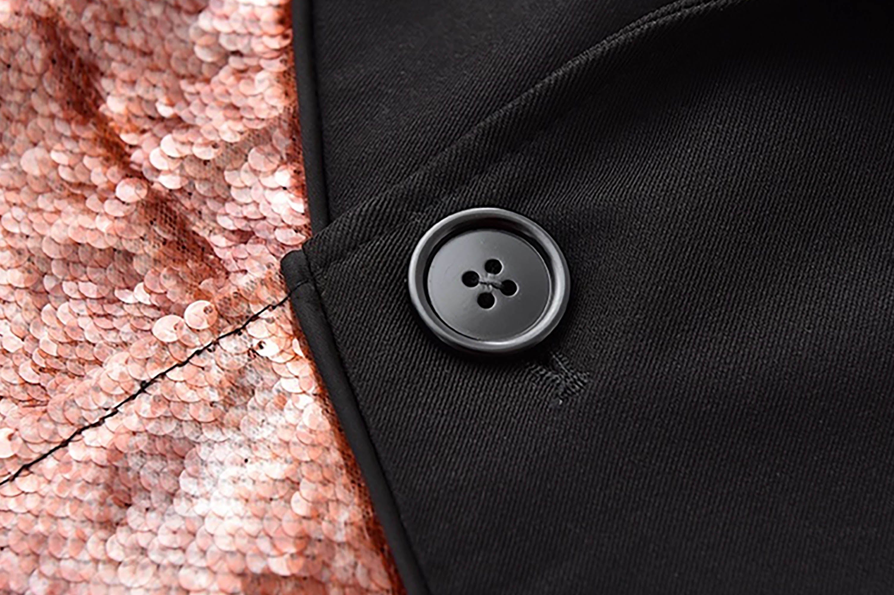 JIECHI The Afterglow Asymmetrical Blazer