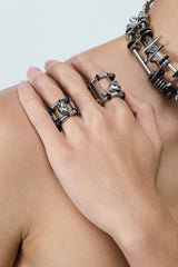 ILLUSORY Danger Signal Cage Ring