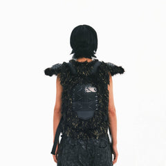EMBRYO Cyber Faux Fur Warrior Vest