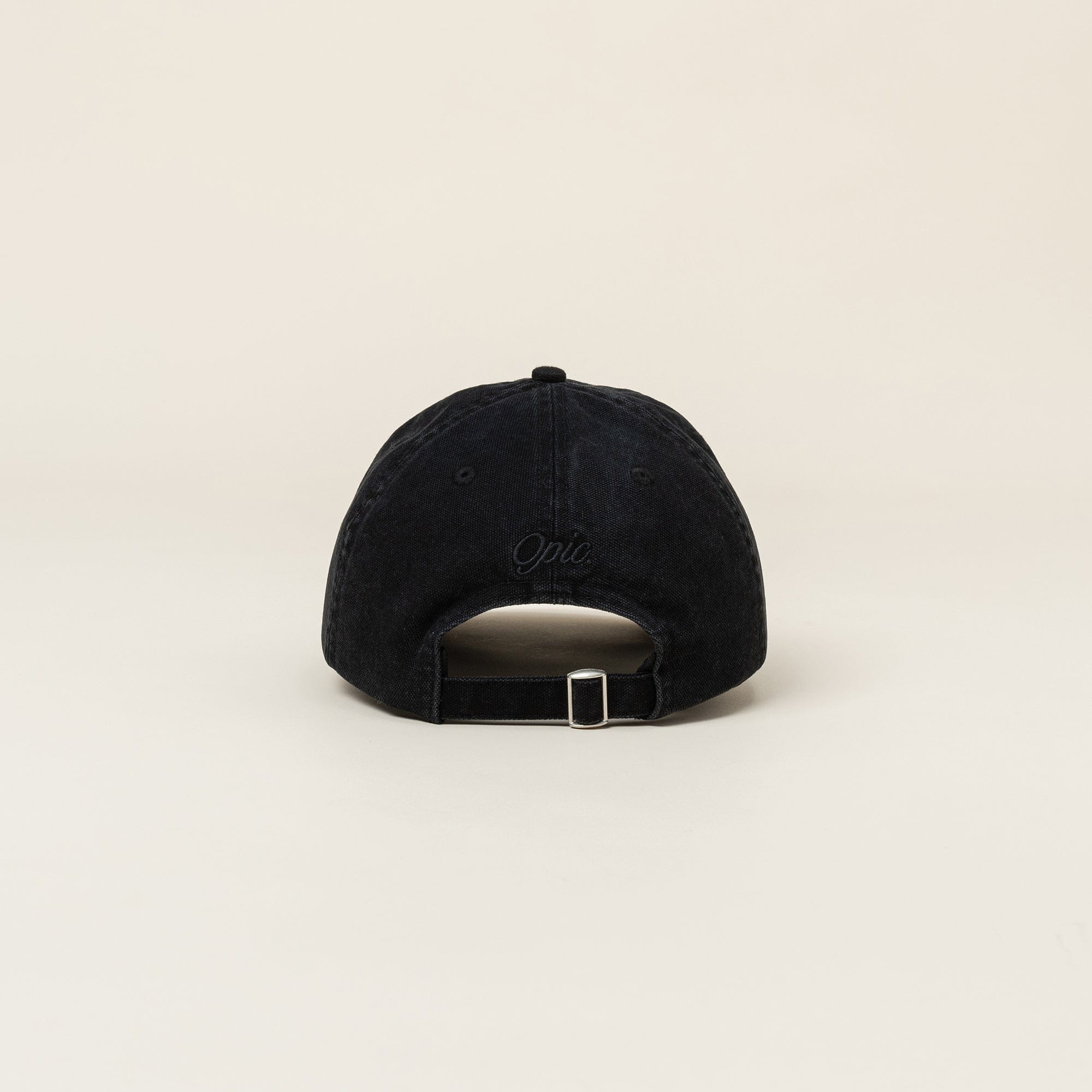 OPICLOTH Distressed LOGO Embroidered Cap