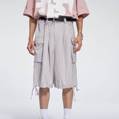 WHISTLEHUNTER Big Pockets Drawstring Shorts