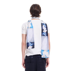WHISTLEHUNTER Distressed Coordinate V-Neck T-Shirt