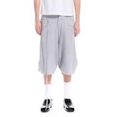 WHISTLEHUNTER Layered Crinkled Strap Shorts