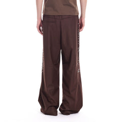 WHISTLEHUNTER Studded-Side Strap Straight-Leg Pants