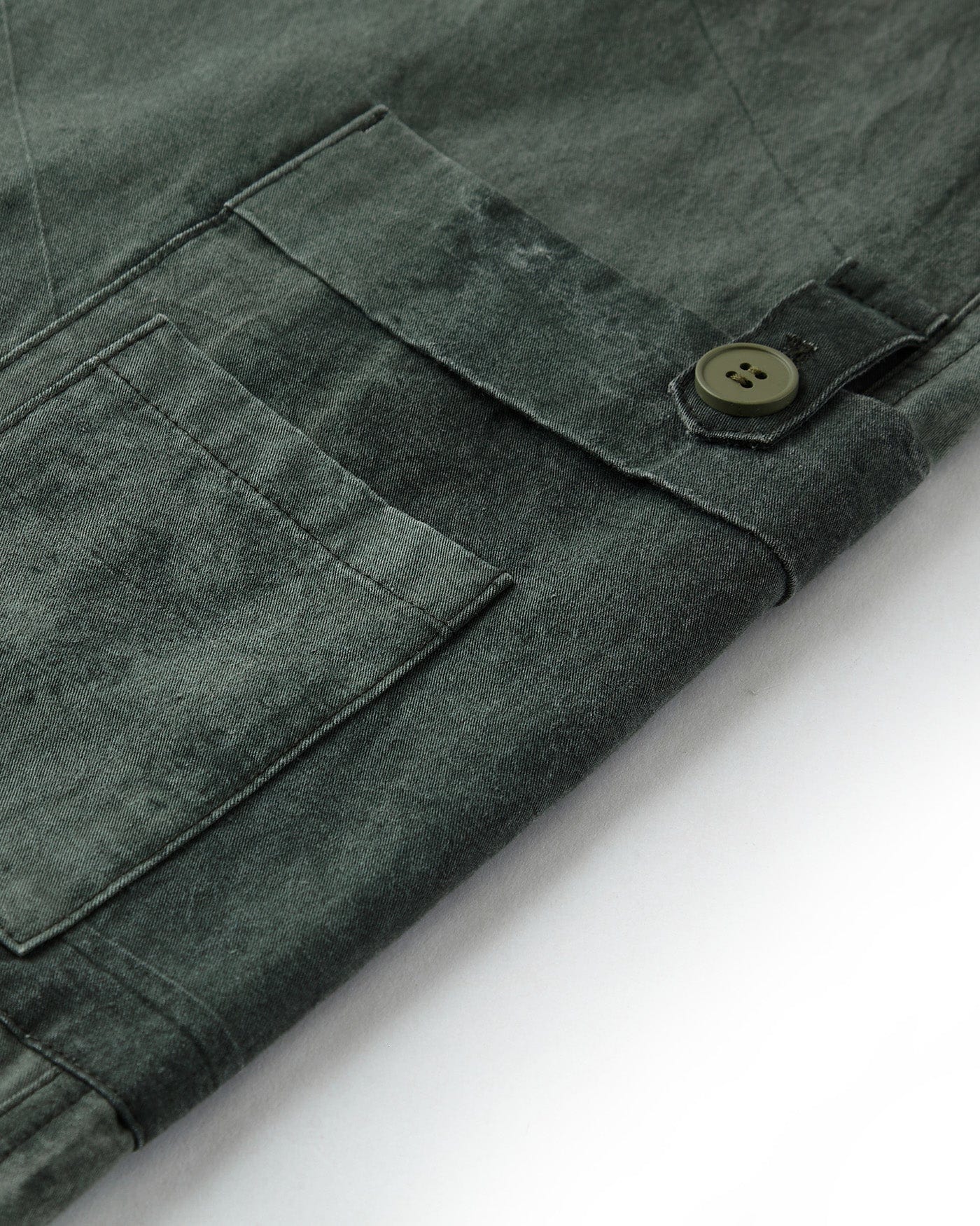 BONELESS Washed Multi-Pocket Crinkled Cargo Pants