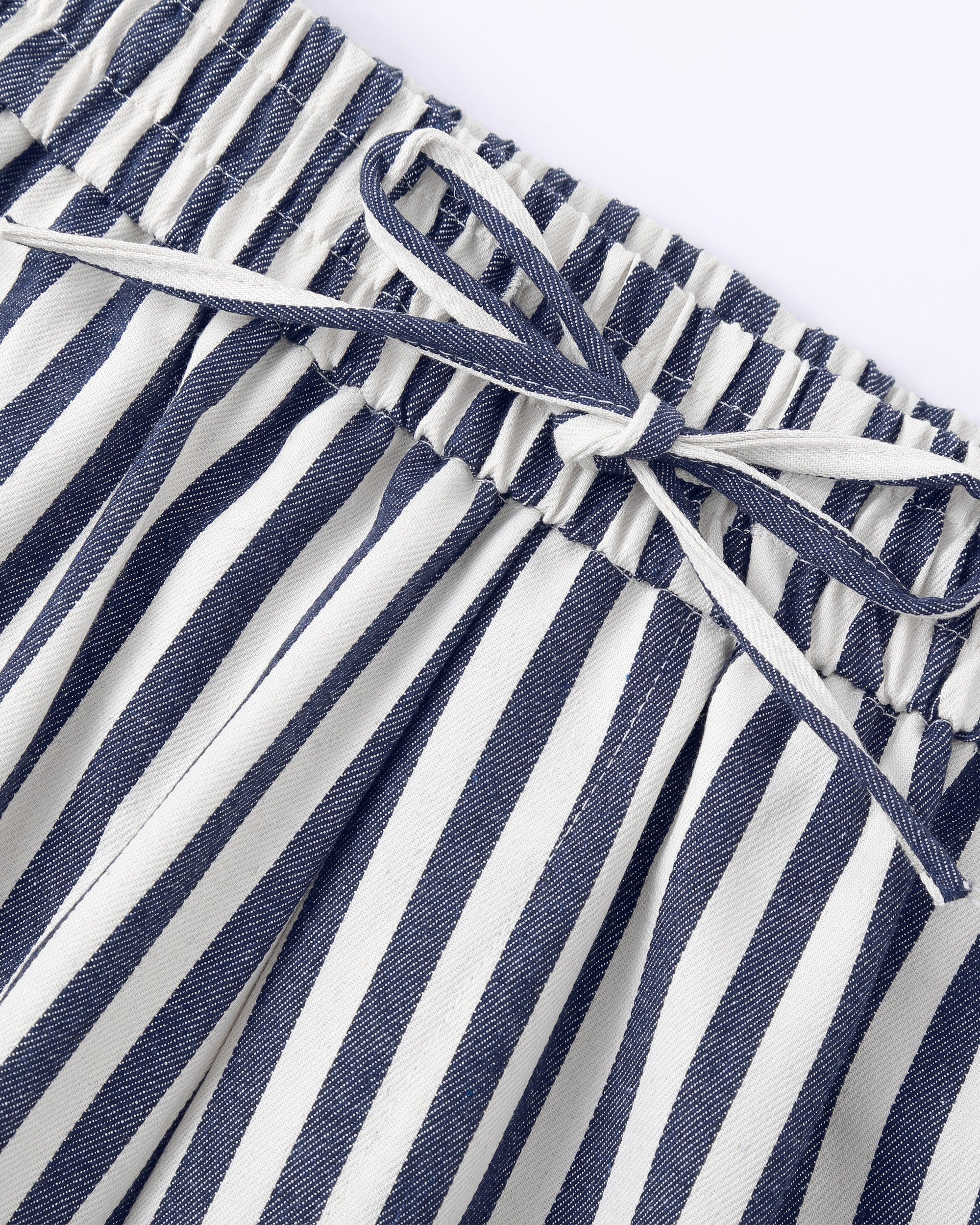 CLP Striped Wide-Leg Pants
