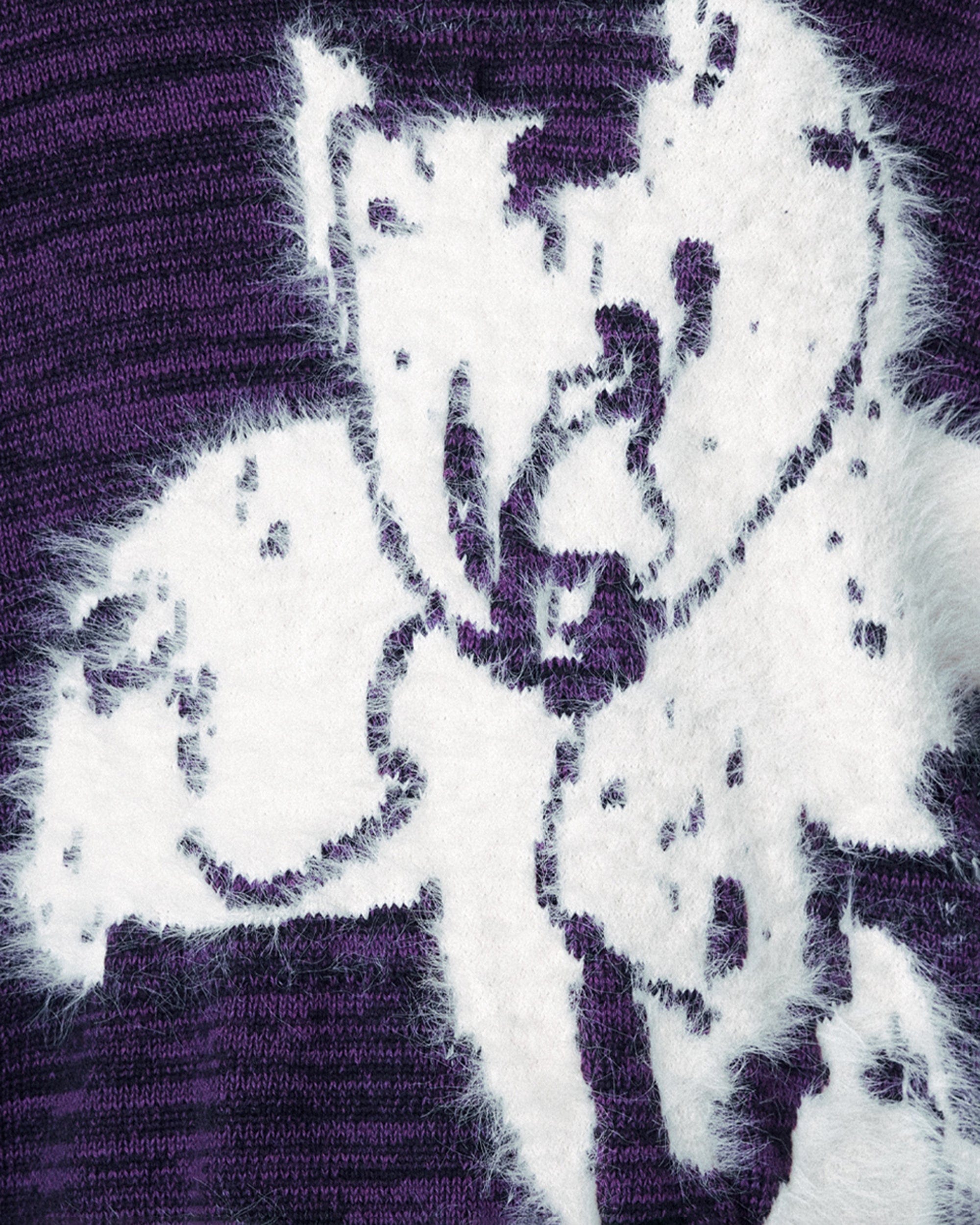 1997 POSTOFFICE Modern Knitted Lotus Sweatshirt