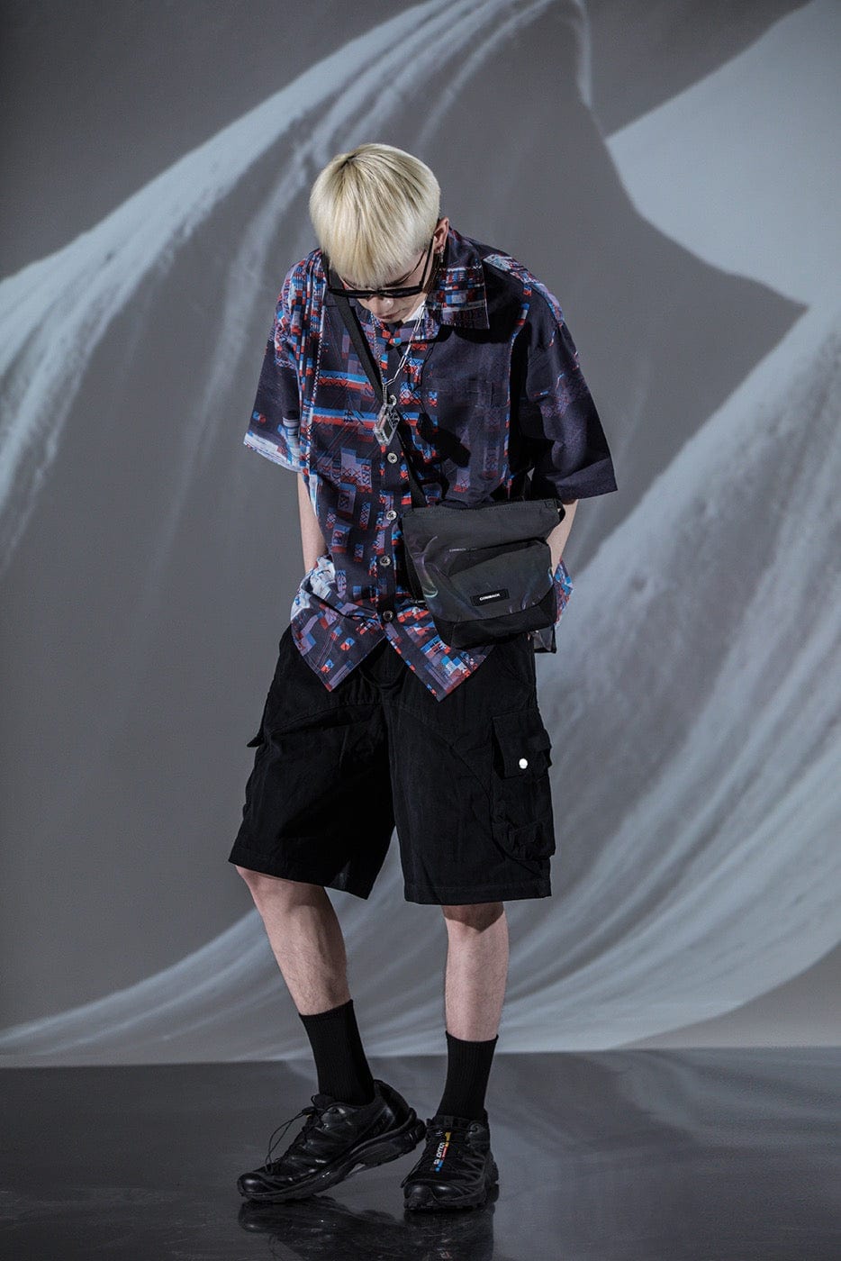 ENSHADOWER Glitch Half Shirt