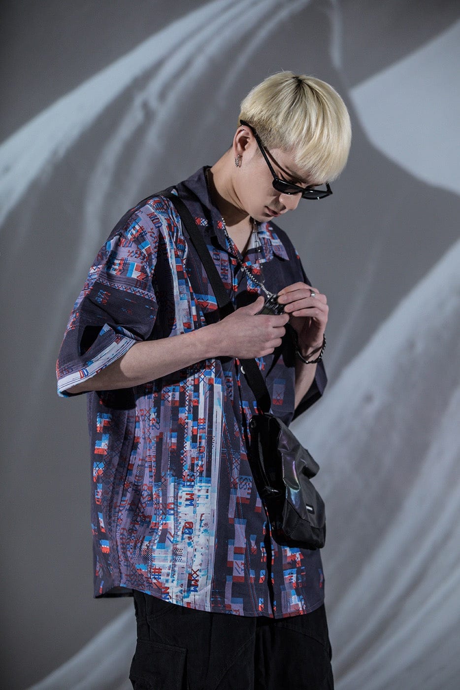 ENSHADOWER Glitch Half Shirt
