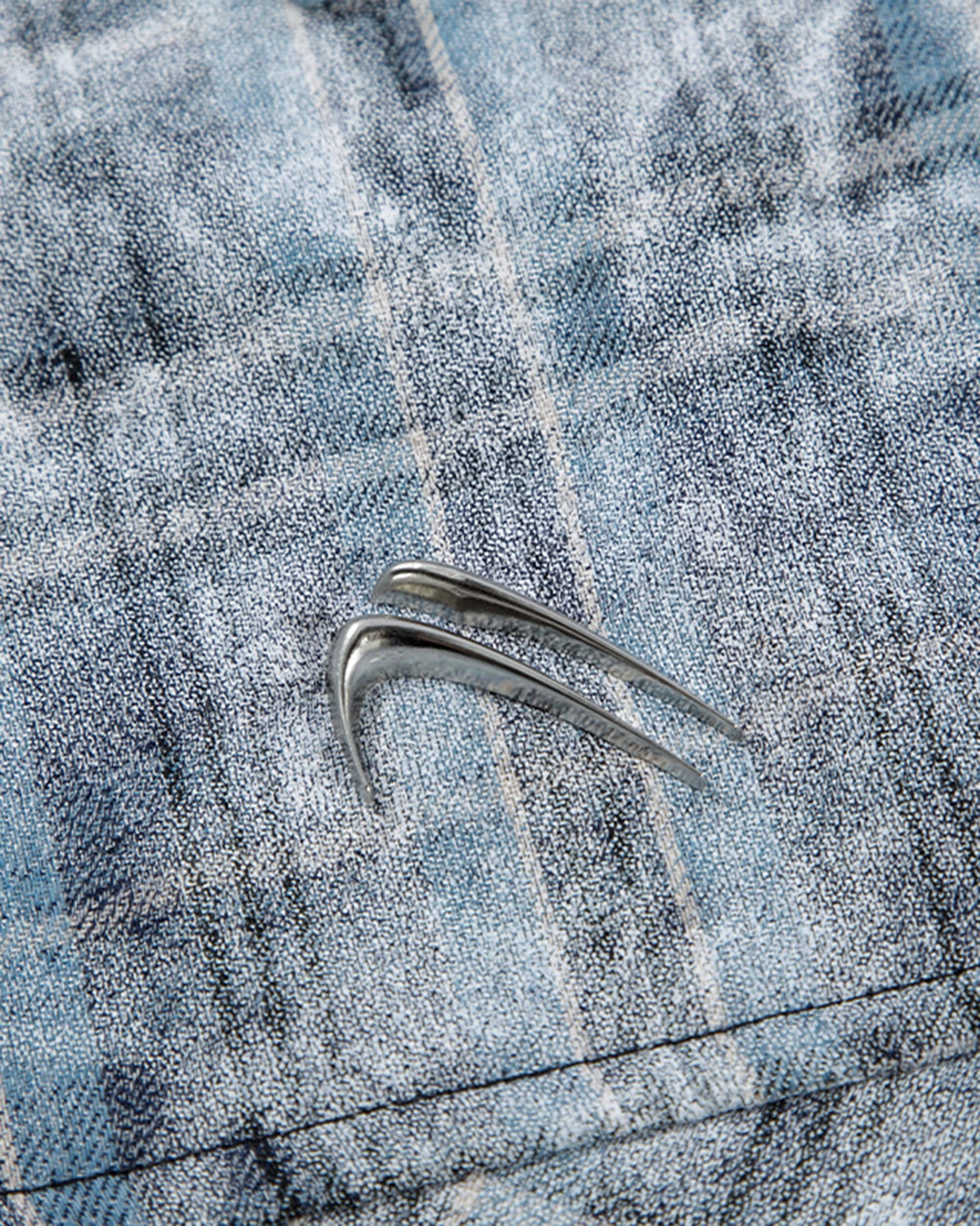 F2CE Spliced Abstract Plaid Shirt