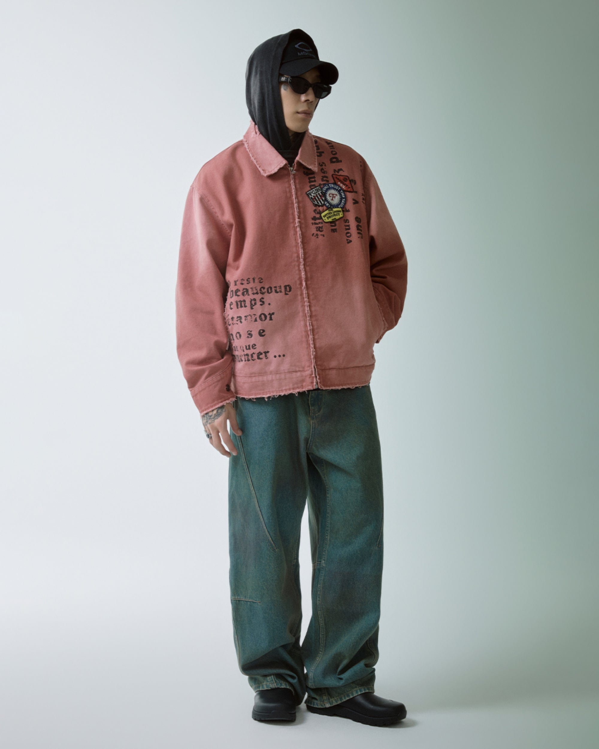 F2CE Deconstructed Washed Pants