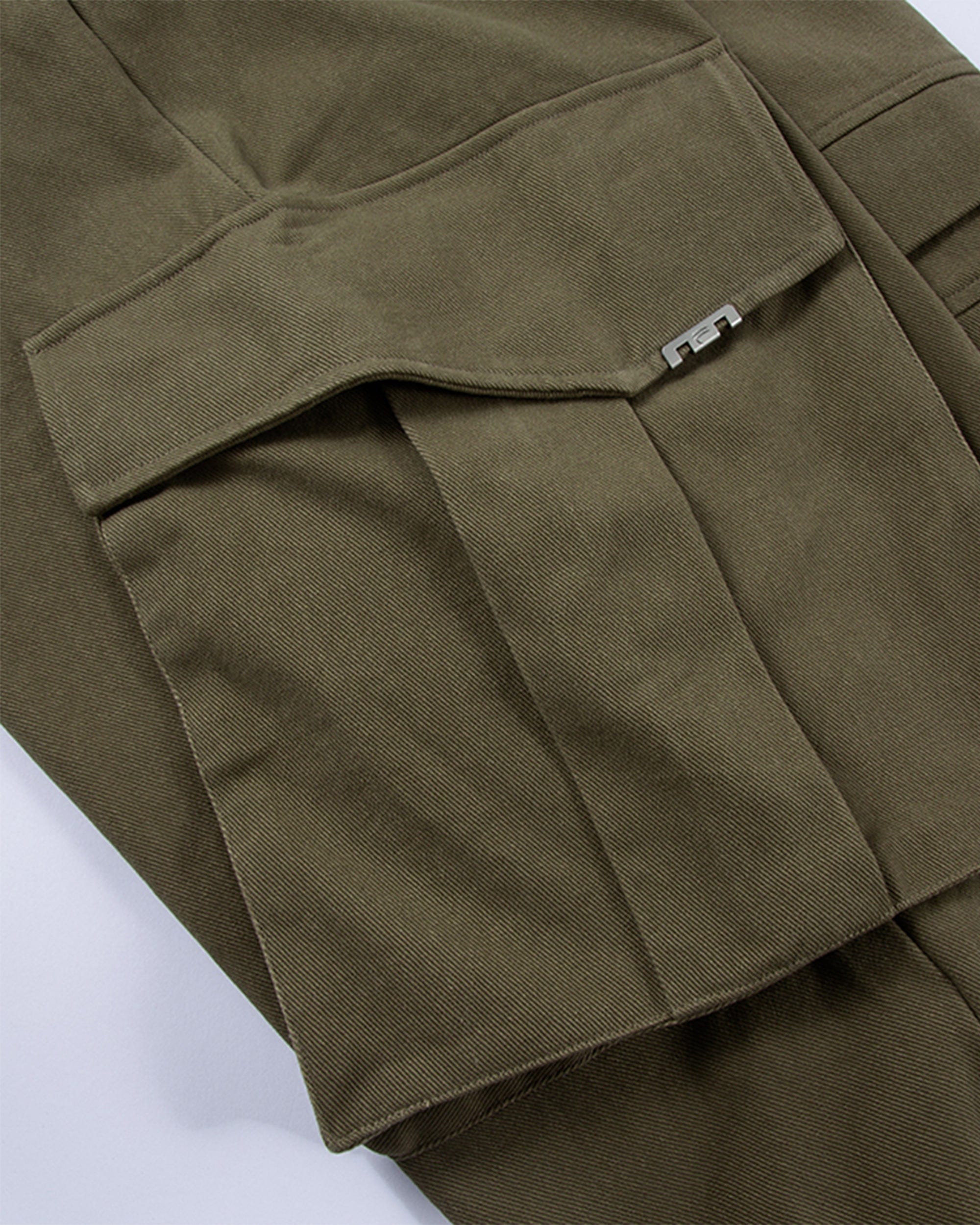 F2CE Asymmetrical Crinkled Cargo Pants
