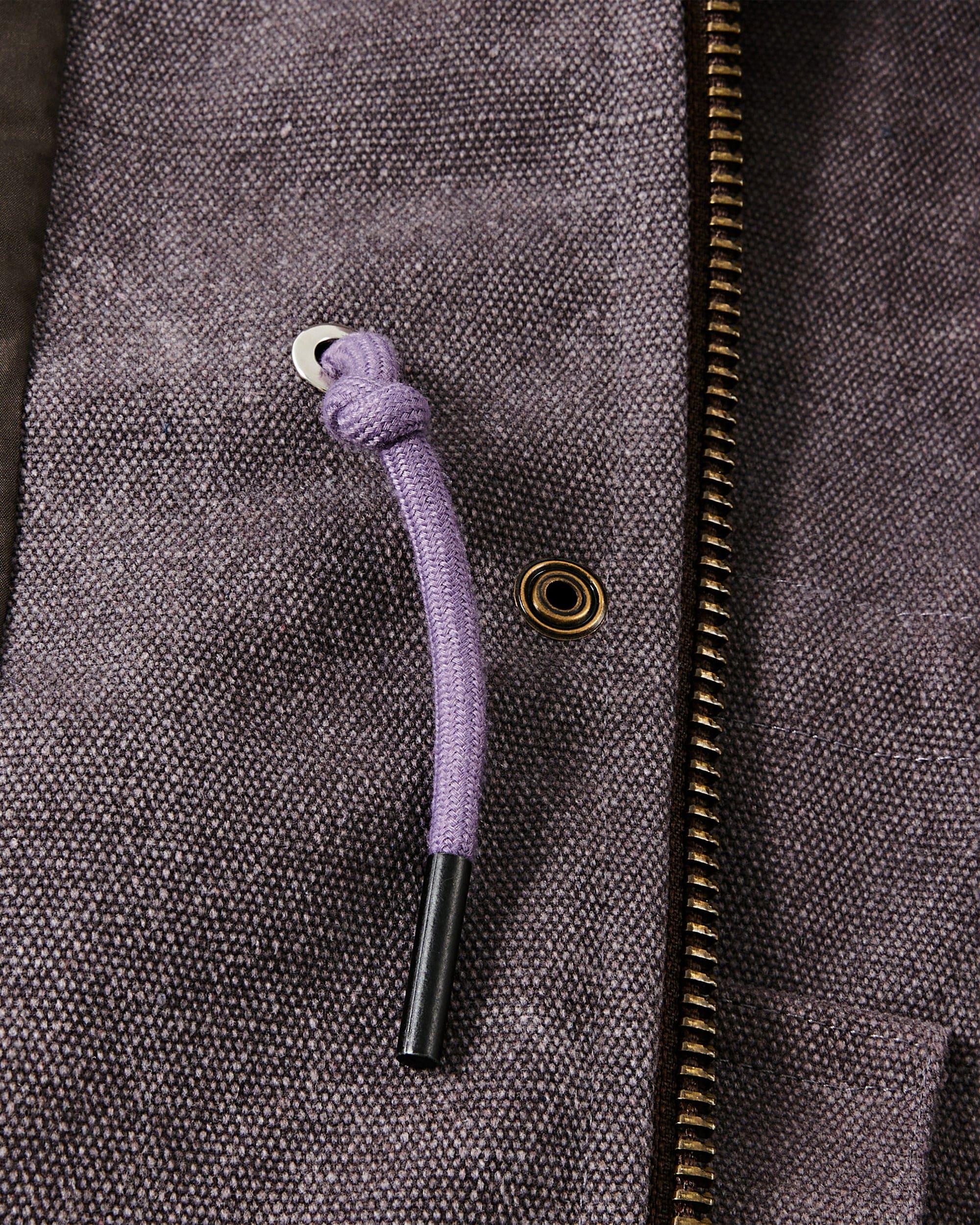 KREATE Aged Canvas Spliced Big-Pocket Jacket