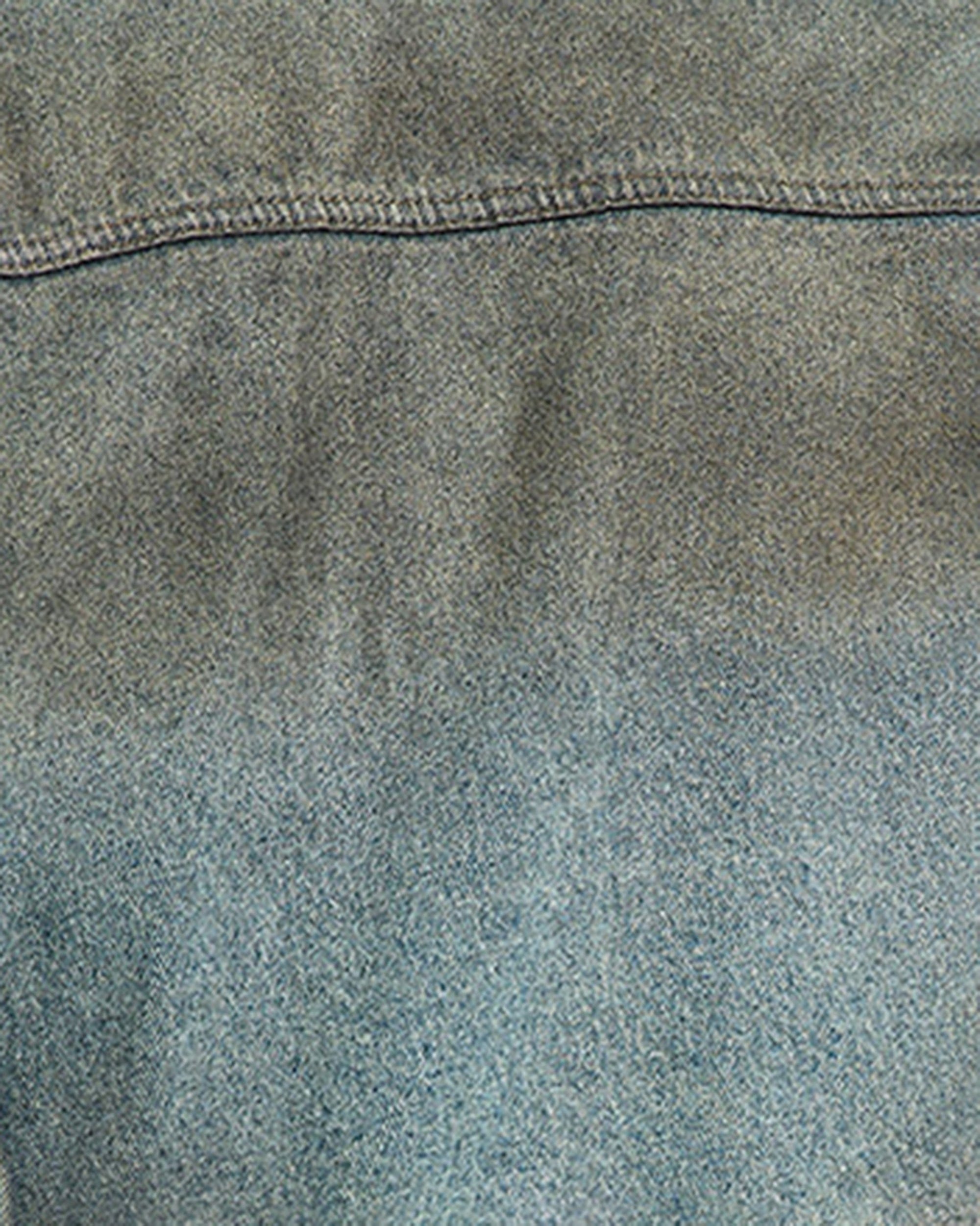 STEEPC Distressed Washed Denim Jacket