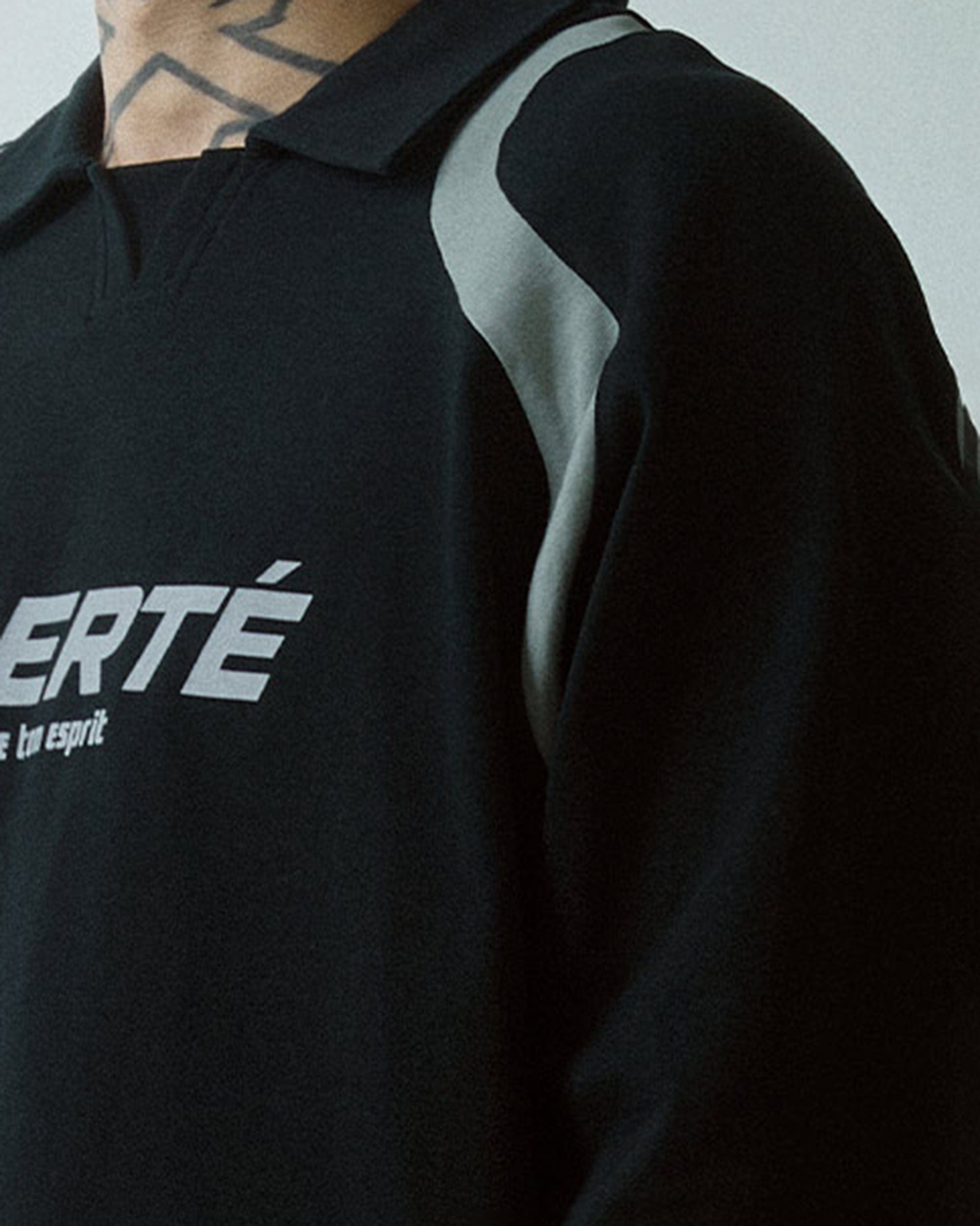 F2CE Retro Deconstructed Raglan Long-Sleeve Tee
