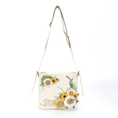 BLING BOX Bohemian Sunflower Embroidered Crossbody Bag
