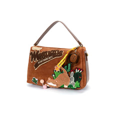 BLING BOX Desert Nap Embroidered Shoulder Bag