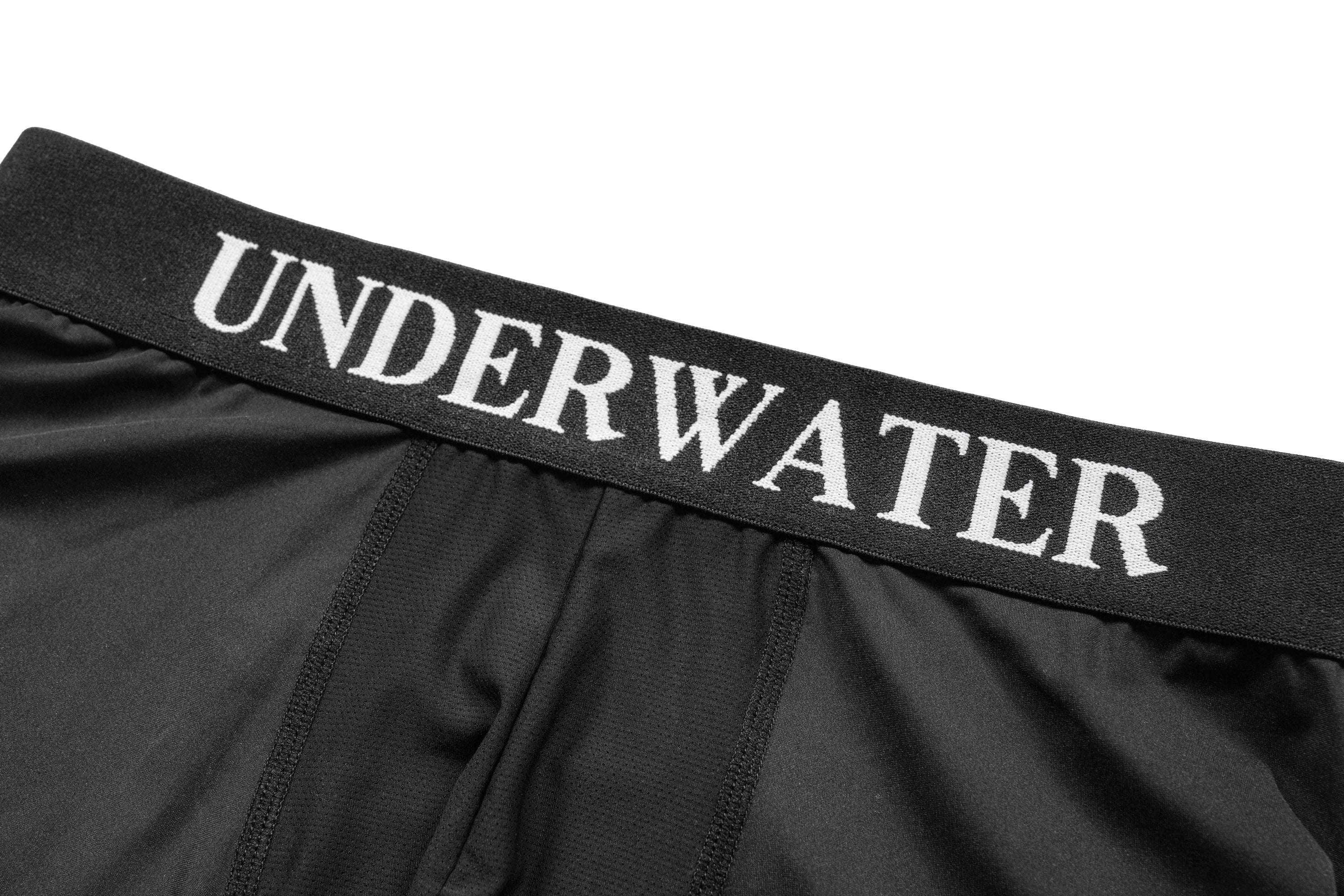 UNDERWATER Dark Soul LOGO Waistband Stretch Boxer Briefs