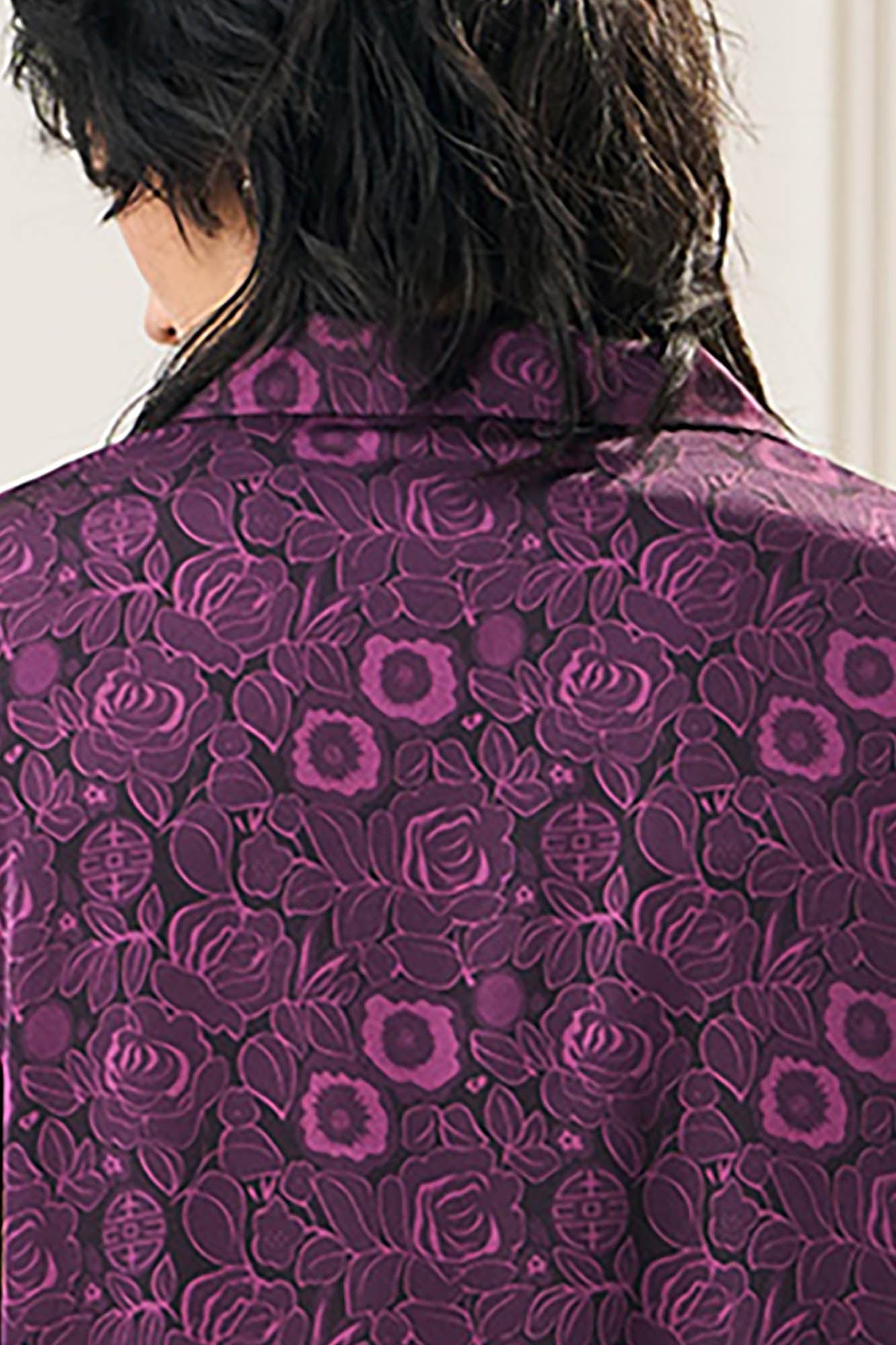 EPIC POETRY Oriental Bloom Cuban Shirt