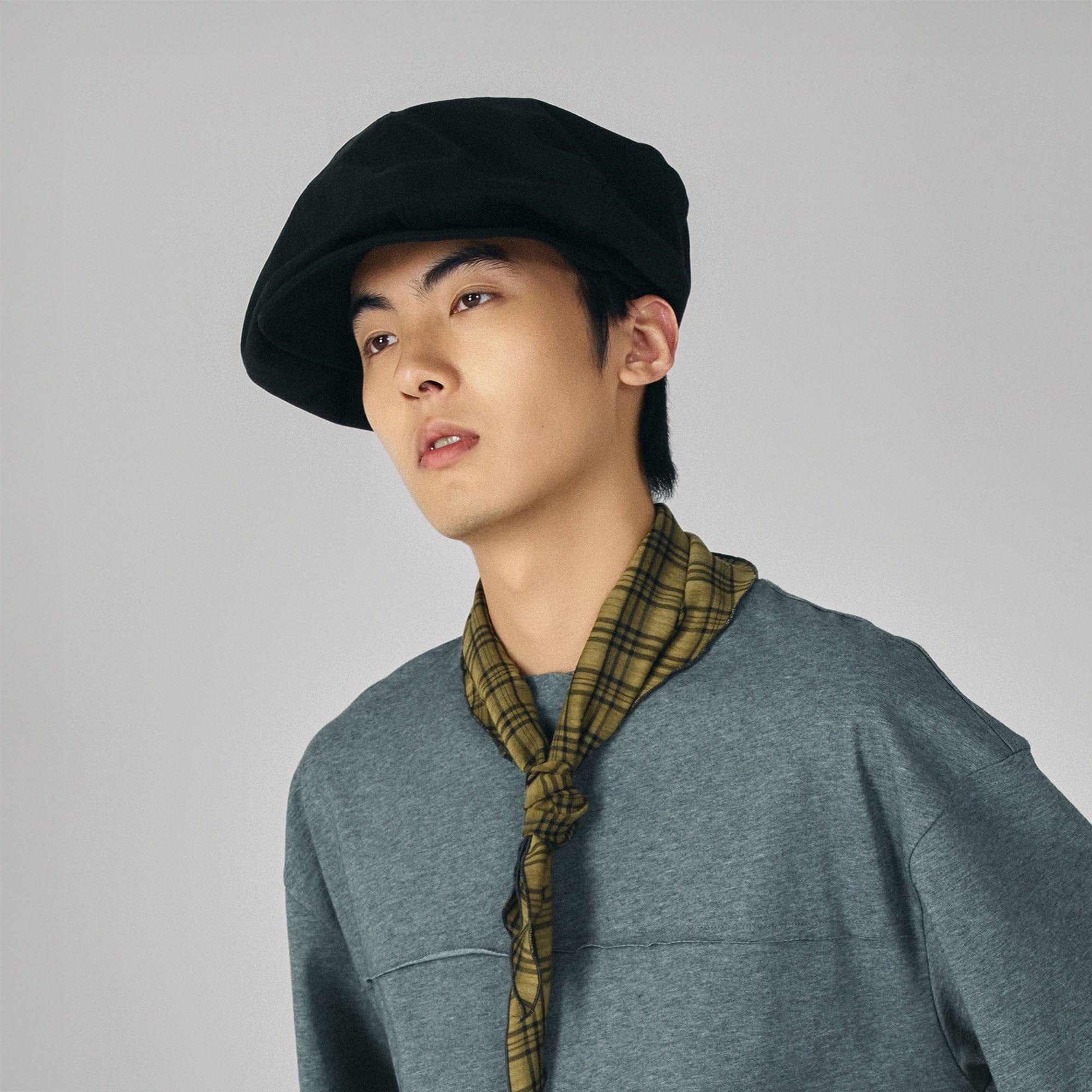 GONGHE REPUB Retro Washed Octagonal Hat