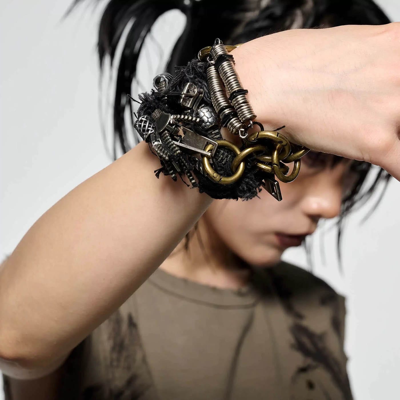 ILLUSORY x FLYERRER Distressed Watcher Necklace