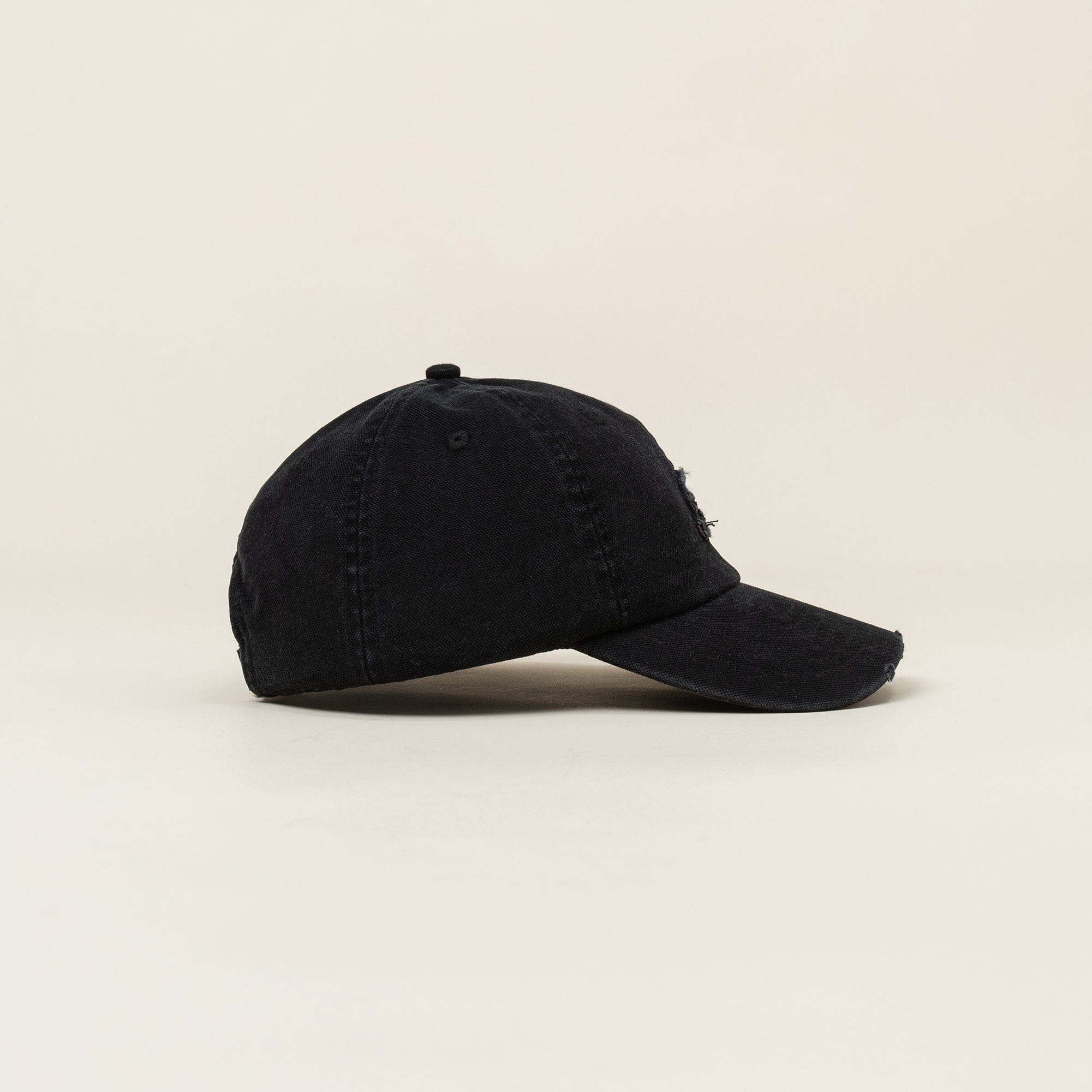 OPICLOTH Distressed LOGO Embroidered Cap