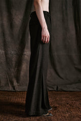 ILNya Nieternite Nifutur Layered Spliced Wool-Blended Straight-Leg Trousers
