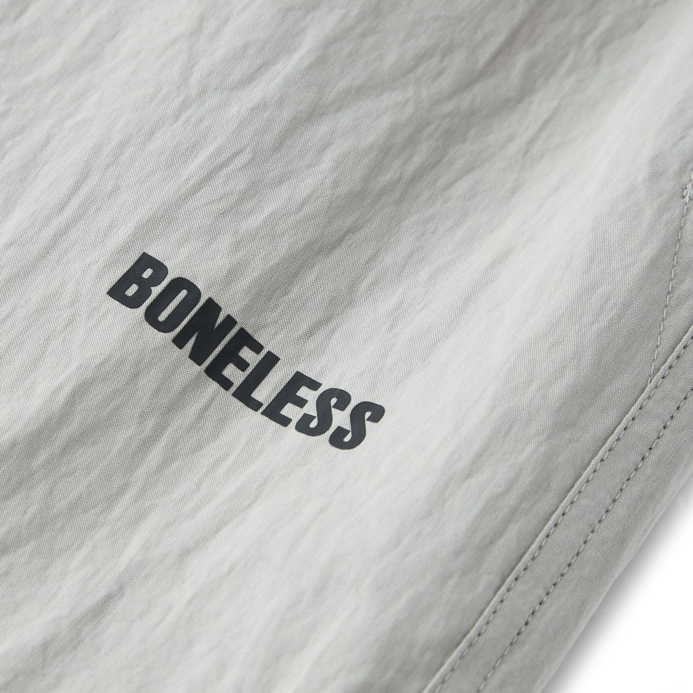BONELESS Crinkled Drawstring Logo Pants