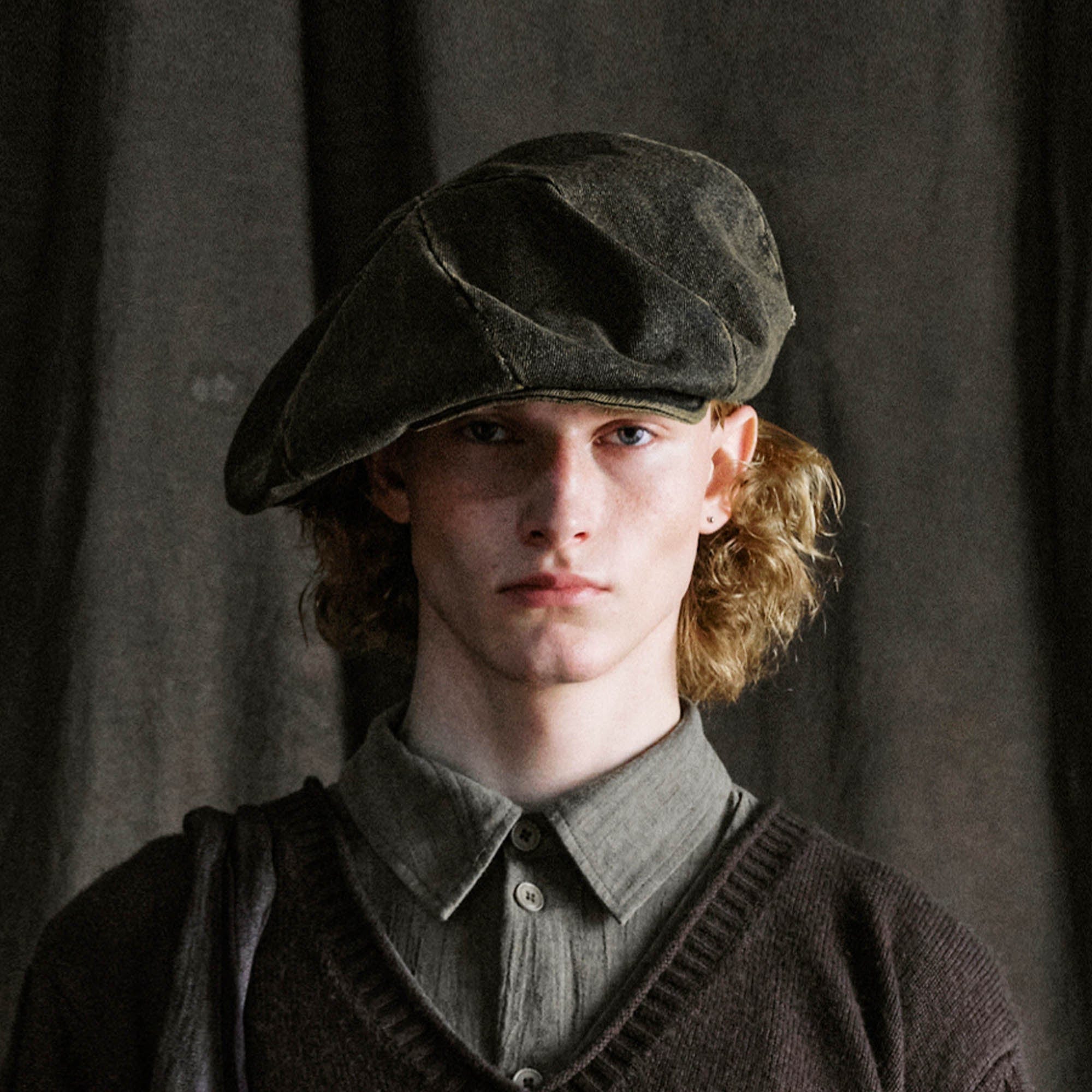 ILNya Nieternite Nifutur Retro Washed Newsboy Cap
