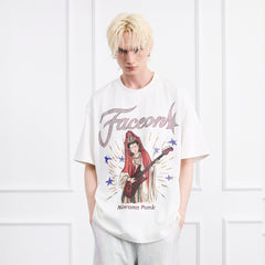 FACEONLAB Rock Bodhisattva Oversized T-Shirt