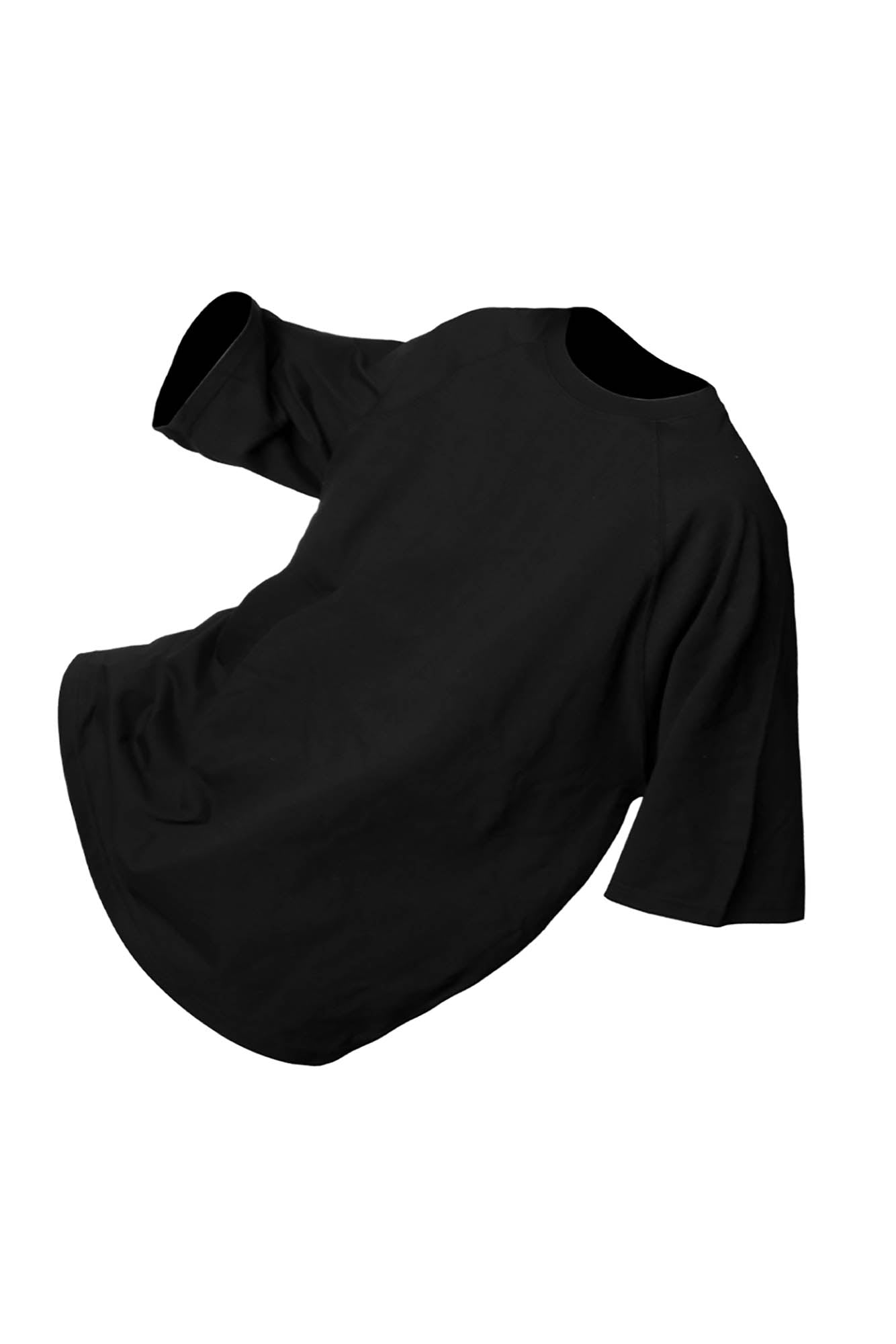 RELABEL Raglan Mid-Sleeve Oversized Tee