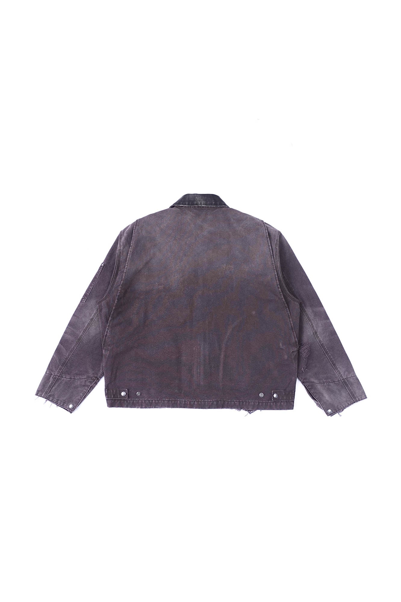 IN EXISTENCE Dirty-Washed Contrast Collar Detroit Jacket