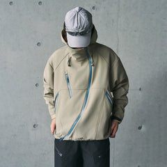 ENSHADOWER Deconstructed Asymmetrical Windbreaker