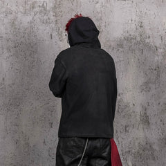 UNDERWATER The Prisoner Distressed Layered Hoodie