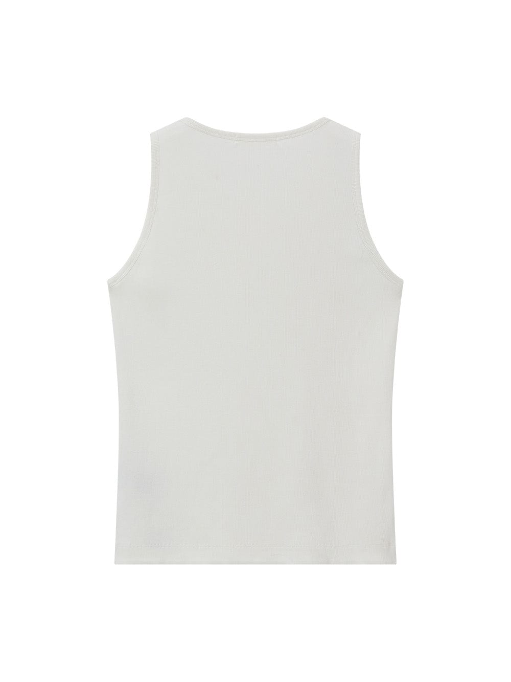 OPICLOTH Double-Layer Ribbed Tank Top