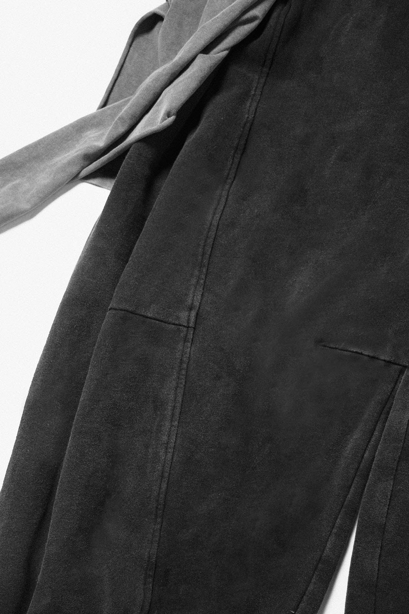 RELABEL Drop-Crotch Pleated Wide-Leg Pants