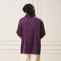 EPIC POETRY Oriental Bloom Cuban Shirt