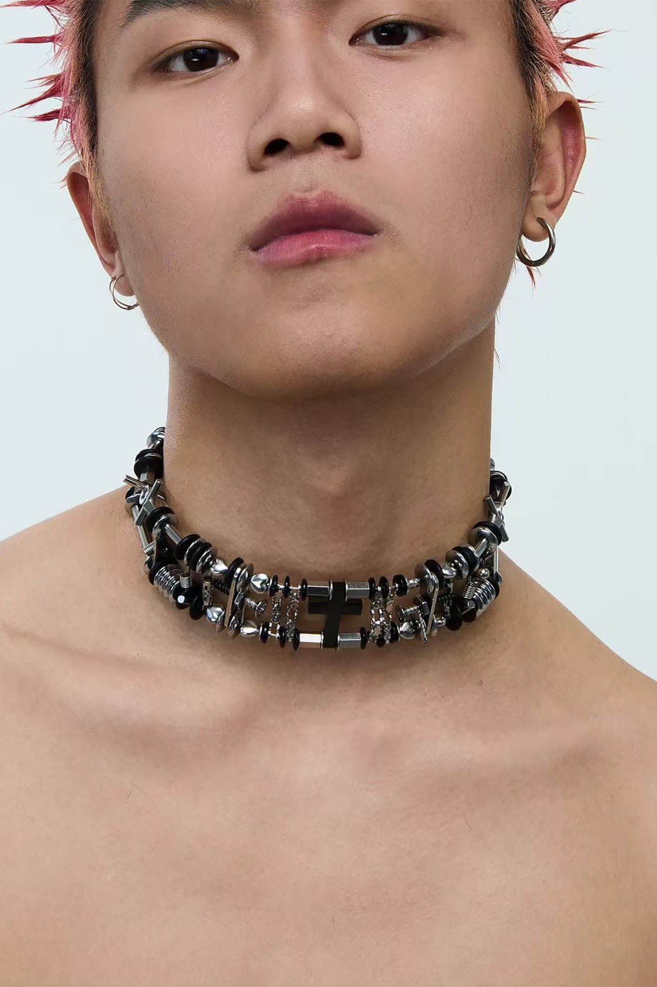 ILLUSORY Sacrificial Cross Chocker