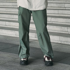 ENSHADOWER Waterproof Pleated Spliced Multi-pocket Pants