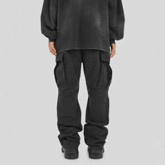 UNDERWATER Distressed Flare Pants